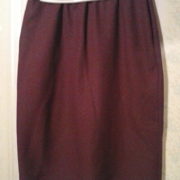 *WOMEN'S PURPLE DRESS SKIRT - Picture 5 of 5